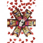 Çikolatalı Patlayan Kutu Arkadaşa Sevgiliye Romantik Hediye