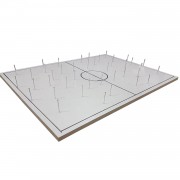 Çivili Futbol Oyunu Sahası, Paralı Çivili Langırt Tahtası