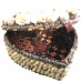 Deniz Kabuklarıyla Süslenmiş Kalp Şeklinde Hediyelik Kutu 11cm - Parti Dolabı