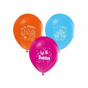 İyi Ki Doğdun Yazılı 16lı Balon Doğum Günü Partisi, Baskılı Balon