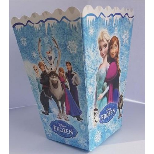 Elsa Anna Frozen Karlar Ülkesi 8li Mısır İkram Kutusu - Parti Dolabı