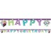 Elsa Anna Frozen Karlar Ülkesi Happy Birthday Yazı Süs - Parti Dolabı