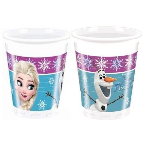 8 Adet Elsa Frozen Bardak Set Doğum Günü Parti Konsepti Bardağı - Parti Dolabı