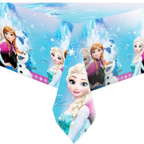 Elsa Frozen Karlar Ülkesi Parti Temalı 120cm x 180cm Masa Örtüsü