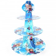 Elsa Frozen Karlar Ülkesi Kek Standı, Cupcake Stand 19x27x32 CM