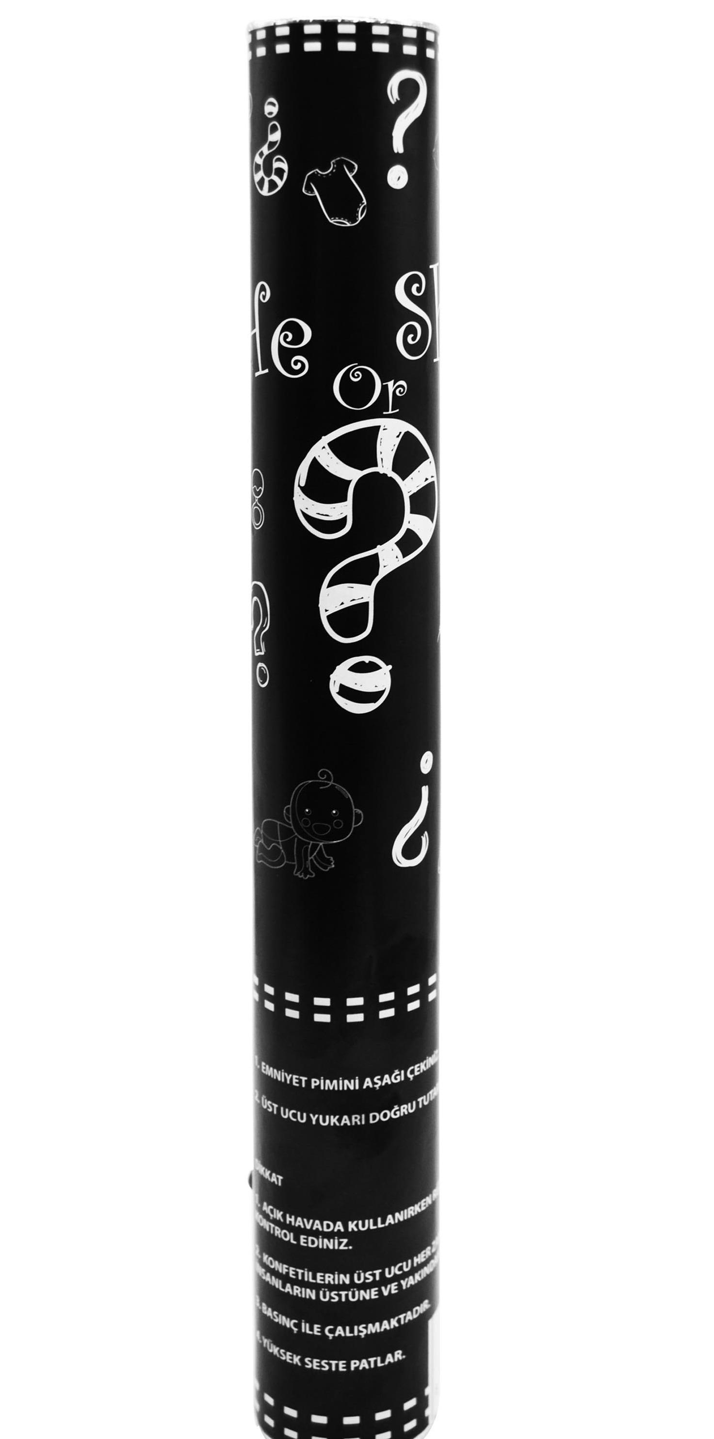 Erkek Bebek Cinsiyet Belirleme, Açıklama Partisi Mavi Konfeti