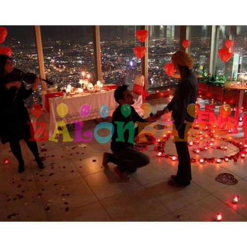 Evlilik Yıl dönümü Oda Süsleme ve Romantik Yıldönümü Dev Paket - Parti Dolabı