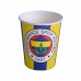 Fenerbahçe 16 Kişilik 8 Parça Doğum Günü Seti malzemeleri süsleri