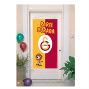 Galatasaray Doğum Günü Partisi Kapı Afişi Gs Kapı Banner 56x112cm