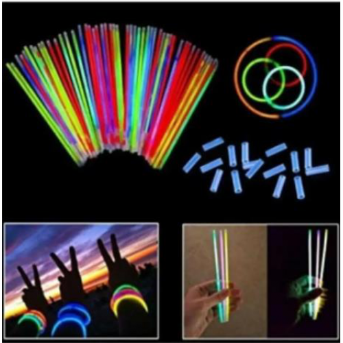 Glow Stick Fosforlu Çubuk 50 Adet - Parti Dolabı