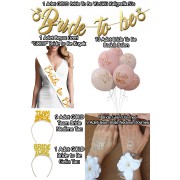 Gold Altın Sarı Bride To Be Partisi Seti