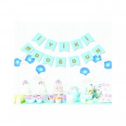 Gold Mavi Doğum Günü Süsü İyi Ki Doğdun Yazı