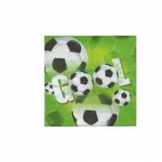 Gool 20li Peçete Yeşil Saha Futbol Top Doğum Günü Parti 33x33cm