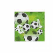 Gool 20li Peçete Yeşil Saha Futbol Top Doğum Günü Parti 33x33cm