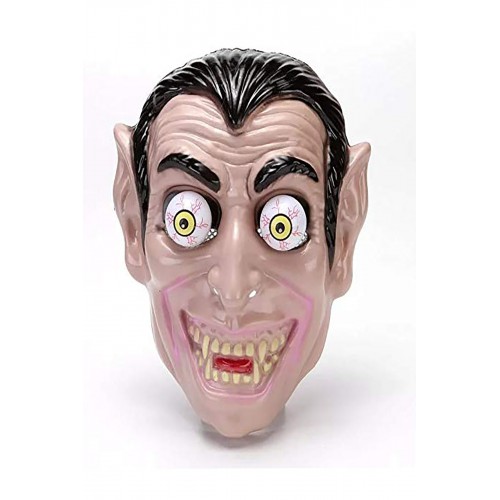 Halloween Cadılar Bayramı Yetişkin Drakula Vampir Oynayan Göz Parti Maskesi Dracula Mask 26x20cm