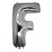 Harf Folyo Balon F Harfi Büyük Boy Balon Gümüş/Gri 100CM Harf Folyo Balon F Harfi Büyük Boy Balon Gümüş/Gri 100CM