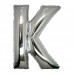 Harf Folyo Balon K Harfi Büyük Boy Balon Gümüş/Gri 100CM Harf Folyo Balon K Harfi Büyük Boy Balon Gümüş/Gri 100CM