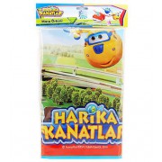 Harika Kanatlar (Super Wıngs) Masa Örtüsü Doğum Günü Parti 120cmX180cm