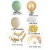 Hoşgeldin 11 Ayın Sultanı Gold Yazı Ledli Zincir Balon Seti Dekor Ya Şehri Ramazan Oda Mekan Süsleme