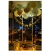 Hoşgeldin 11 Ayın Sultanı Gold Yazı Ledli Zincir Balon Seti Dekor Ya Şehri Ramazan Oda Mekan Süsleme