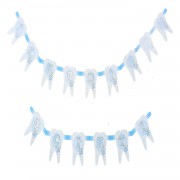 İlk Dişim Mavi Yatay Yazı, Süs Erkek Diş Dirgit Partisi