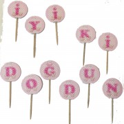 İyiki Doğdun Sunum Kürdanı Kız Parti Malzemesi