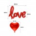 Kalp Balon Mum Sürpriz Oda Süsleme Sevgililer Günü Evlilik Teklifi - Parti Dolabı