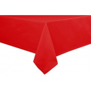 Kırmızı Plastik Kullan At Masa Örtüsü, Naylon 120x180 cm  