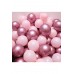 Krom Pembe Ve Makaron (Pastel) Pembe Renk 15 Li Balon