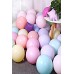 Makaron Pastel Karışık Renk 100'Lü Balon