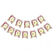 Maşa ile Koca Ayı İyi Ki Doğdun Banner Yazısı, Doğum Günü Süsleri