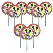 Mickey Mouse 20 adet Sunum Kürdanı Doğum Günü Parti Kürdan Ucuz