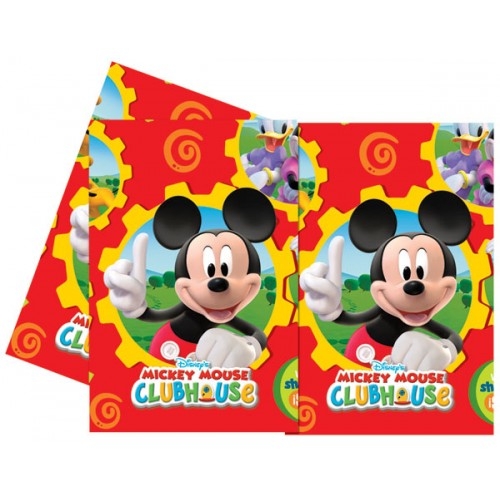 Mickey Mouse Davetiye 6 Zarf + 6 Davetiye Doğum Günü Parti Kartı - Parti Dolabı