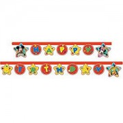 Mickey Mouse Happy Bitrhday Yazı Erkek Doğum Günü Parti Malzemesi