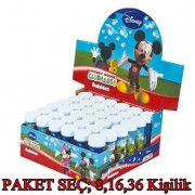 Mickey Mouse Köpük, baloncuk, oyuncak, hediye,parti, miki, micky