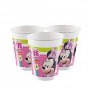 Minnie Mouse Bardak 8 adet Doğum Günü Parti Bardağı Ucuz 200ml