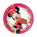 Minnie Mouse Fare mini 24 Kişilik 12 Parça Doğum Günü Seti malzemeleri