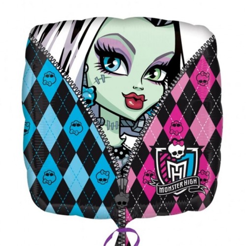 Monster High Doğum Günü Parti Folyo Balonu, 43cm Helyumla Uçan - Parti Dolabı