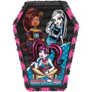 Monster High Kızları Cadı PİNYATA SOPA BEDAVA Pinyata