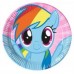 My Little Pony,Poni 8li Tabak 23 cm Doğum Günü Parti Ucuz Konsept My Little Pony,Poni 8li Tabak 23 cm Doğum Günü Parti Ucuz Konsept