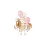 PEMBE BEBEK KONFETİ BALONU