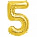 Rakam Folyo Balon 5 Rakamı Büyük Boy Balon Altın Sarısı /Dore 100CM Rakam Folyo Balon 5 Rakamı Büyük Boy Balon Altın Sarısı /Dore 100CM