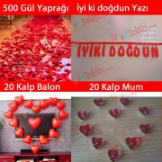 Sevgiliye Doğum Günü Anlamlı Güzel Sürpriz Süsleme Paketi