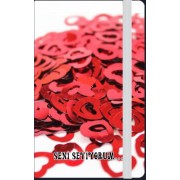 Sevgiliye Doğum Günü Hediyesi Anı Defteri 13 cm x 21 cm