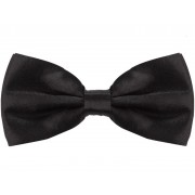 Siyah Papyon, Yetişkin Çocuk Uyumlu,Ayarlanabilir,Damat Papyonu