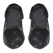 Siyah Pisi Pisi Bale Ayakkabısı, Balerin Gösteri Babeti