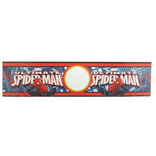 20 Adet spiderman (örümcek adam) su şişesi etiketi , bant - Parti Dolabı