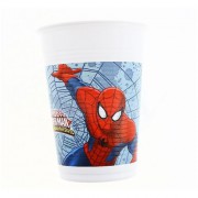 Spiderman 8li Bardak Örümcek Adam Doğum Günü Parti Bardağı 200ml