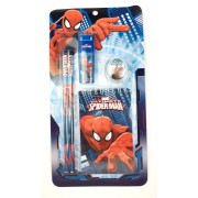 Spiderman (örümcek adam) Not Defteri,2 Kalem,Silgi,Kalemtraş Set