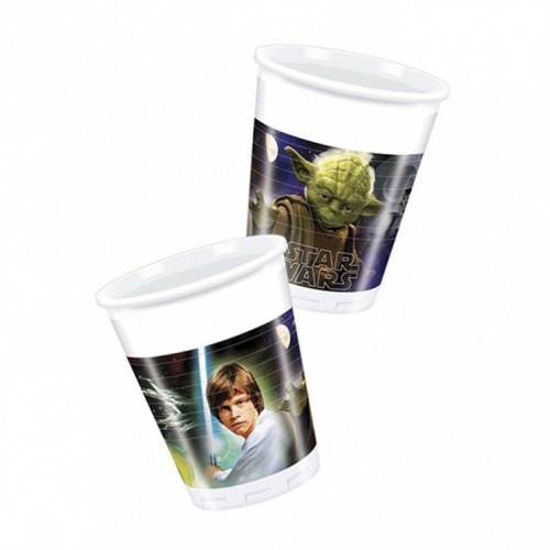 Star Wars 8li Bardak 200ml Doğum Günü Parti Bardağı - Parti Dolabı